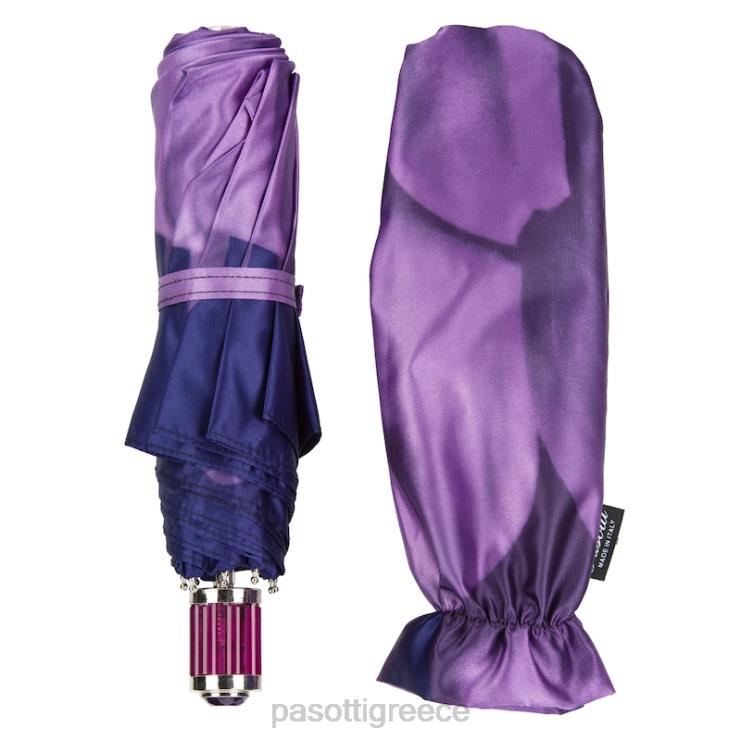 ομπρέλα | PASOTTI 257 21065-71 s11 - υπέροχη μωβ ομπρέλα λουλουδιών 2N6B8611 γυναίκες